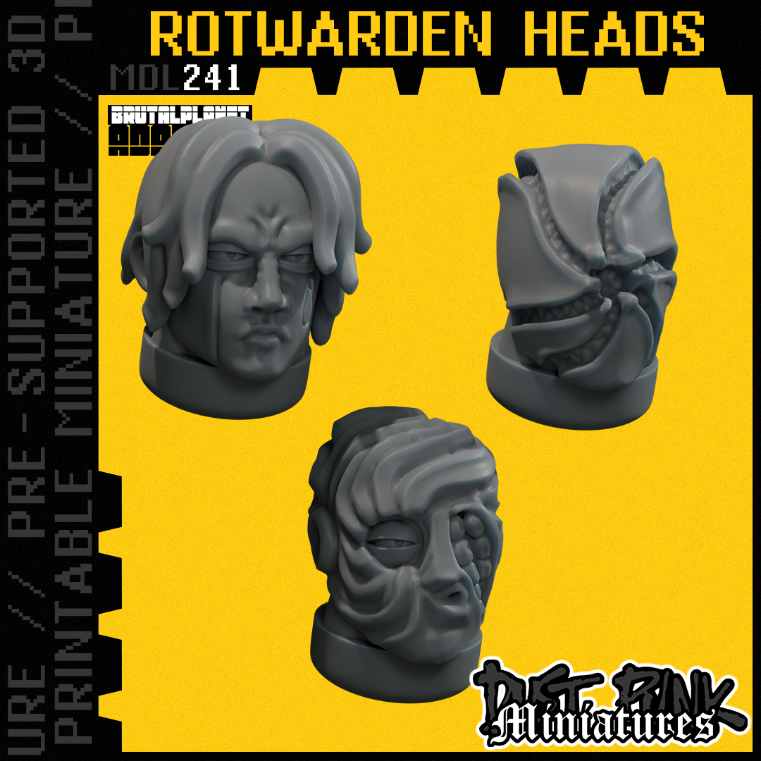 MDL241 ROTWARDEN HELMETS [PRE-SUPPORTED]